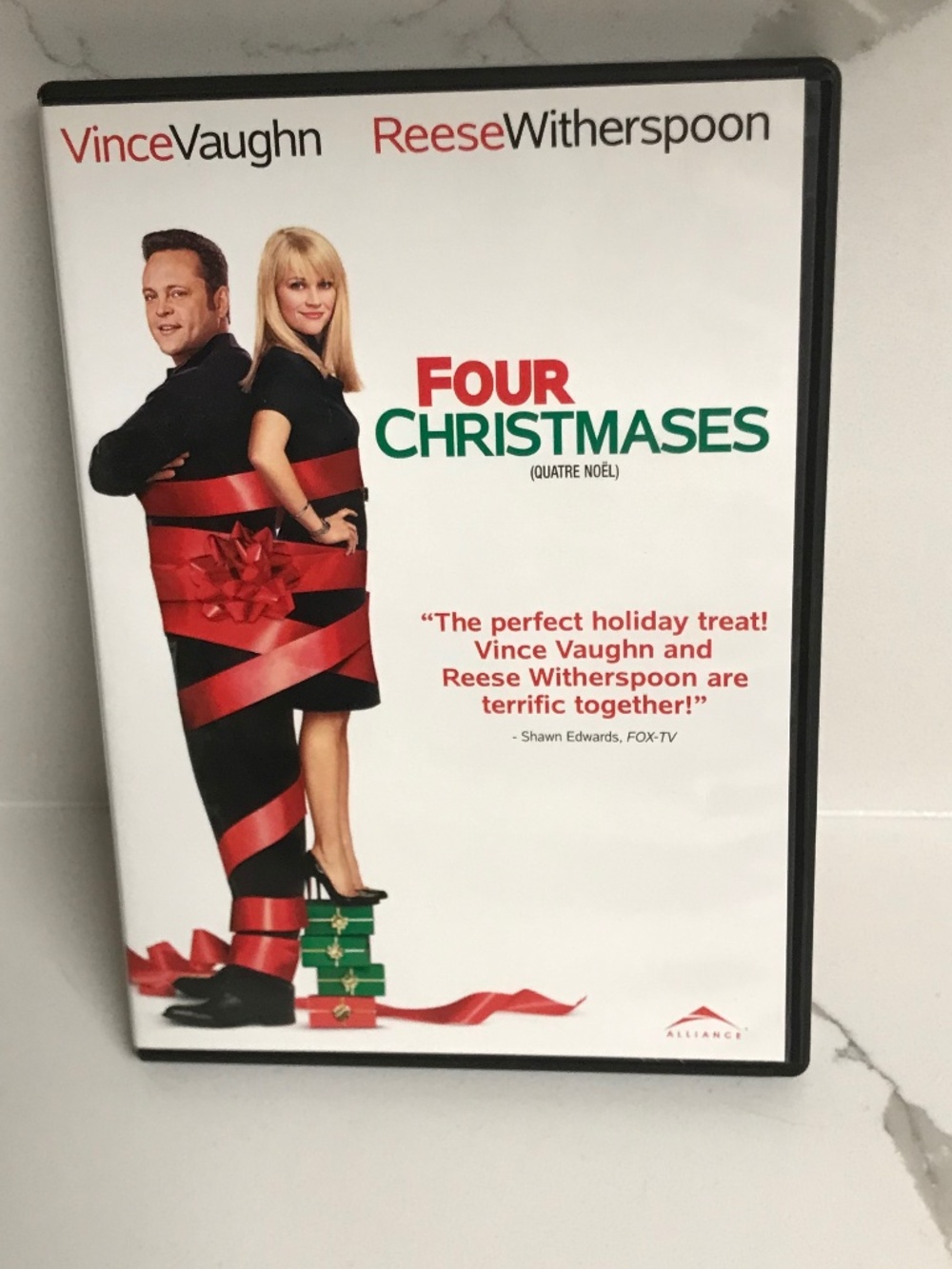 Four Christmases DVD Romantic Comedy 2008